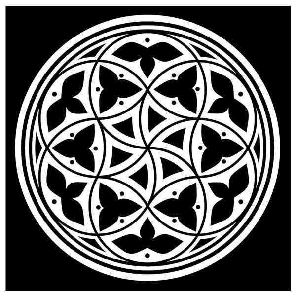 Colorvelvet - Розмальовка "Mandala" з рельєфним оксамитовим контуром «Self-love» без фломастерів