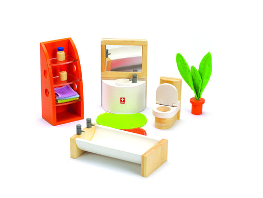 Дерев'яна іграшка набір меблів "Trendy Bathroom"