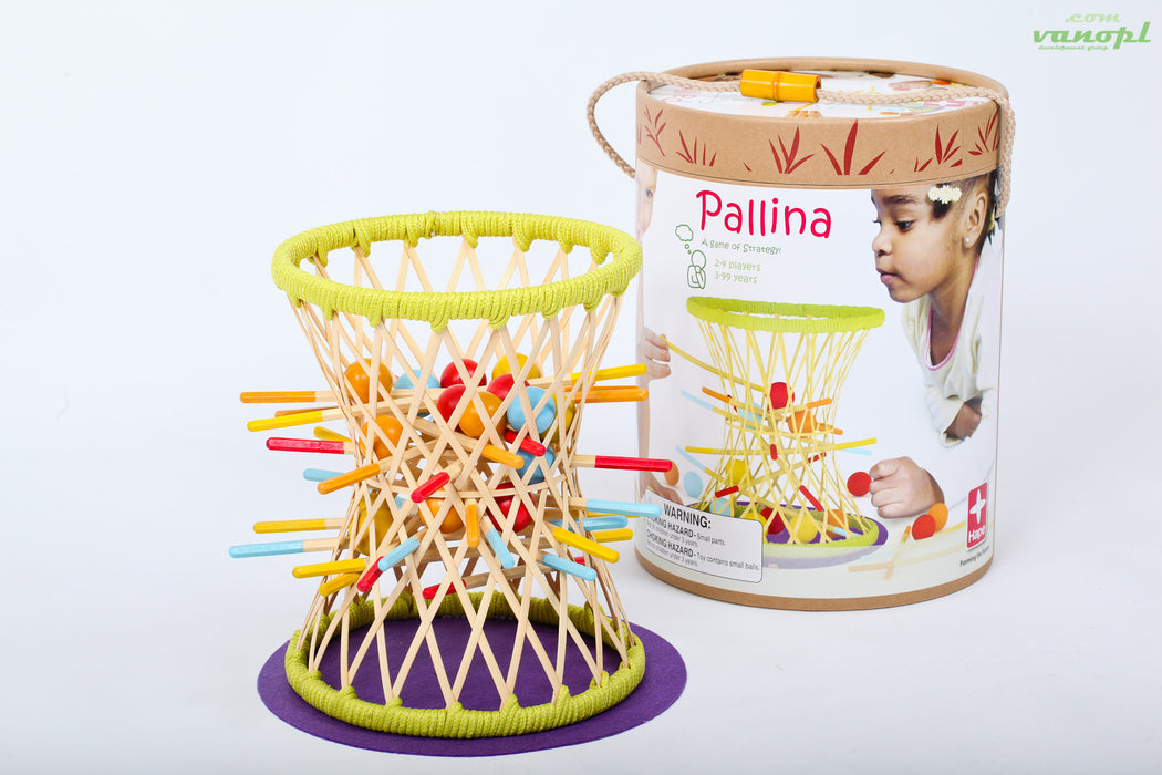 Дерев'яна іграшка головоломка балансир з бамбуку "Pallina"