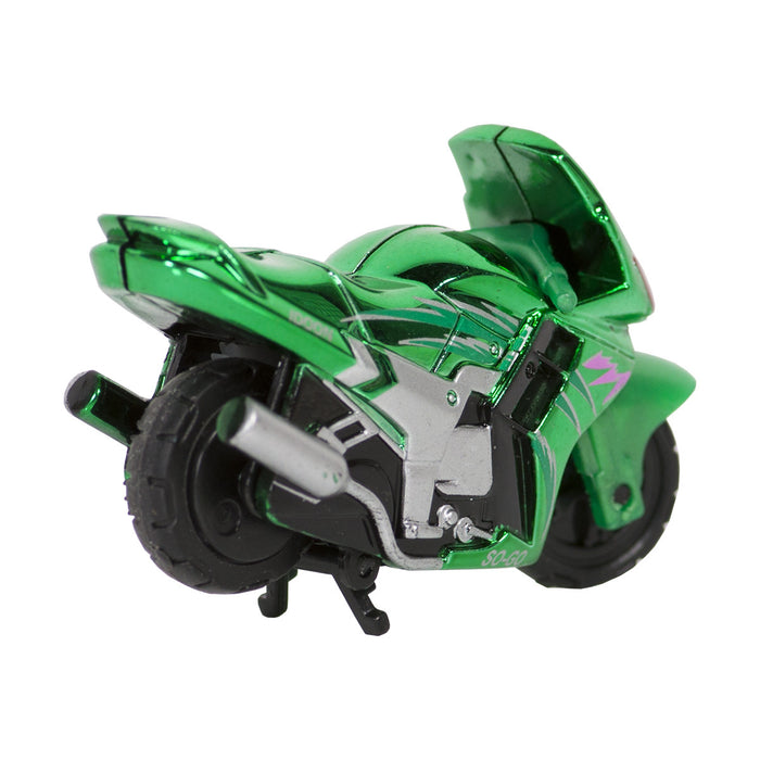 Іграшка інерційний мотоцикл Spin-Go "Mini Stunt Bike"- зелений