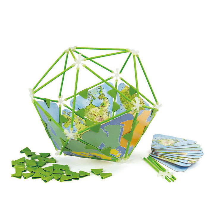 Іграшка дерев'яна головоломка «Architetrix Globe Set» - з Hape Bamboo Collection