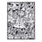 Розмальовка із оксамитовим рельєфним контуром та набором фломастерів 12 шт. "Carioca" «Scarecrow»
