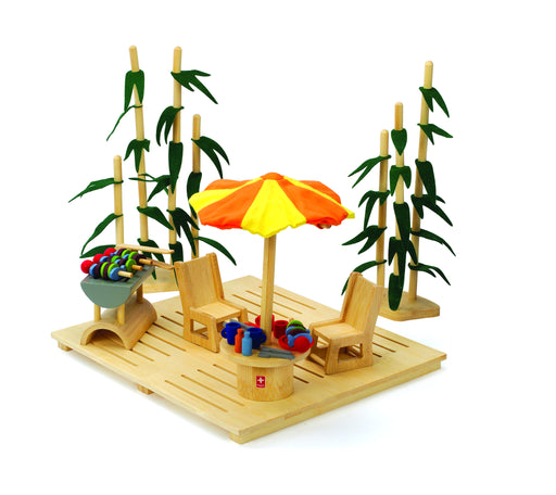 Дерев'яна іграшка набір меблів "ECO Garden Set"