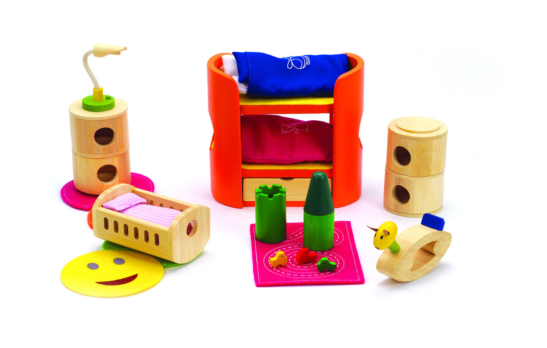 Дерев'яна іграшка набір меблів "Trendy Nursery"
