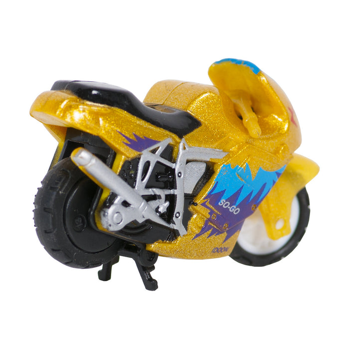 Іграшка інерційний мотоцикл Spin-Go "Mini Stunt Bike"-золотий
