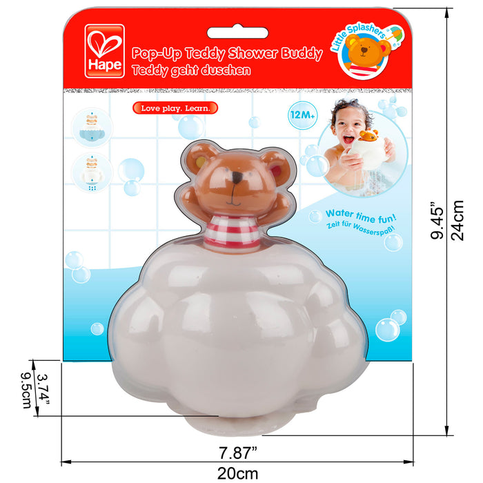 HAPE - Іграшка для ванної кімнати «Pop-Up Teddy Shower»