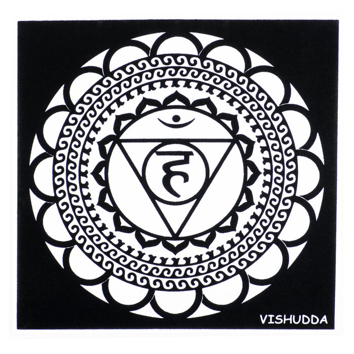 Розмальовки "Mandala" з рельєфним оксамитовим контуром  «VISHUDDA»