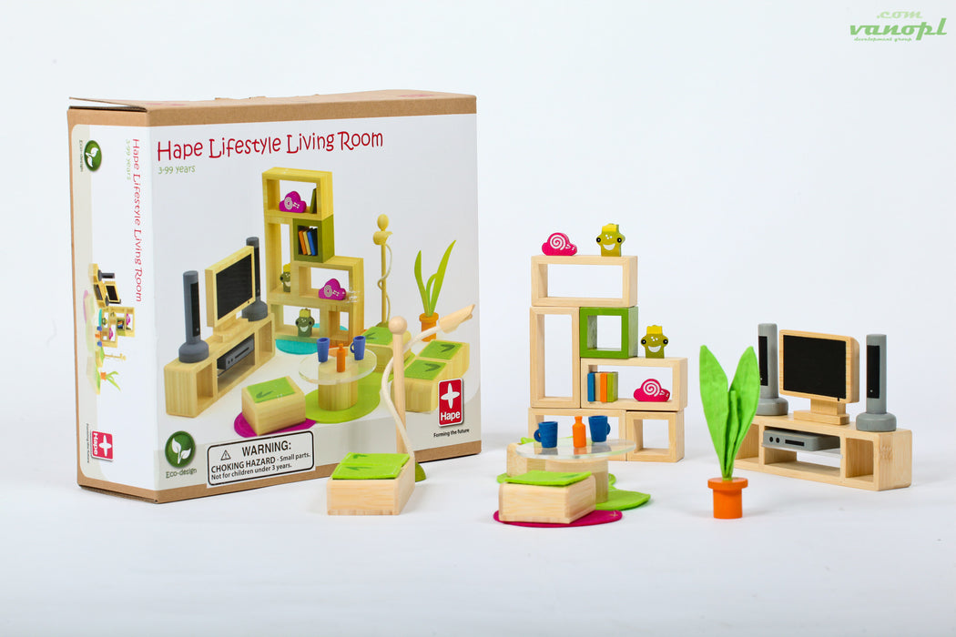 Дерев'яна іграшка набір меблів "Lifestyle Living Room"