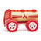 Легка, стильна, стрімка та вражаюча машинка з бамбука - бамбуТачка - "Fire truck"-з Hape Bamboo Collection