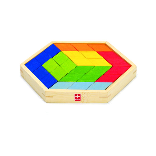 Дерев'яна іграшка головоломка з бамбуку "Prism Puzzle"